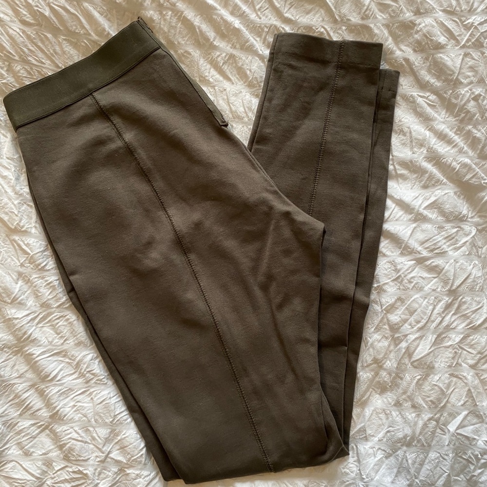 J. Crew olive green pixie pants